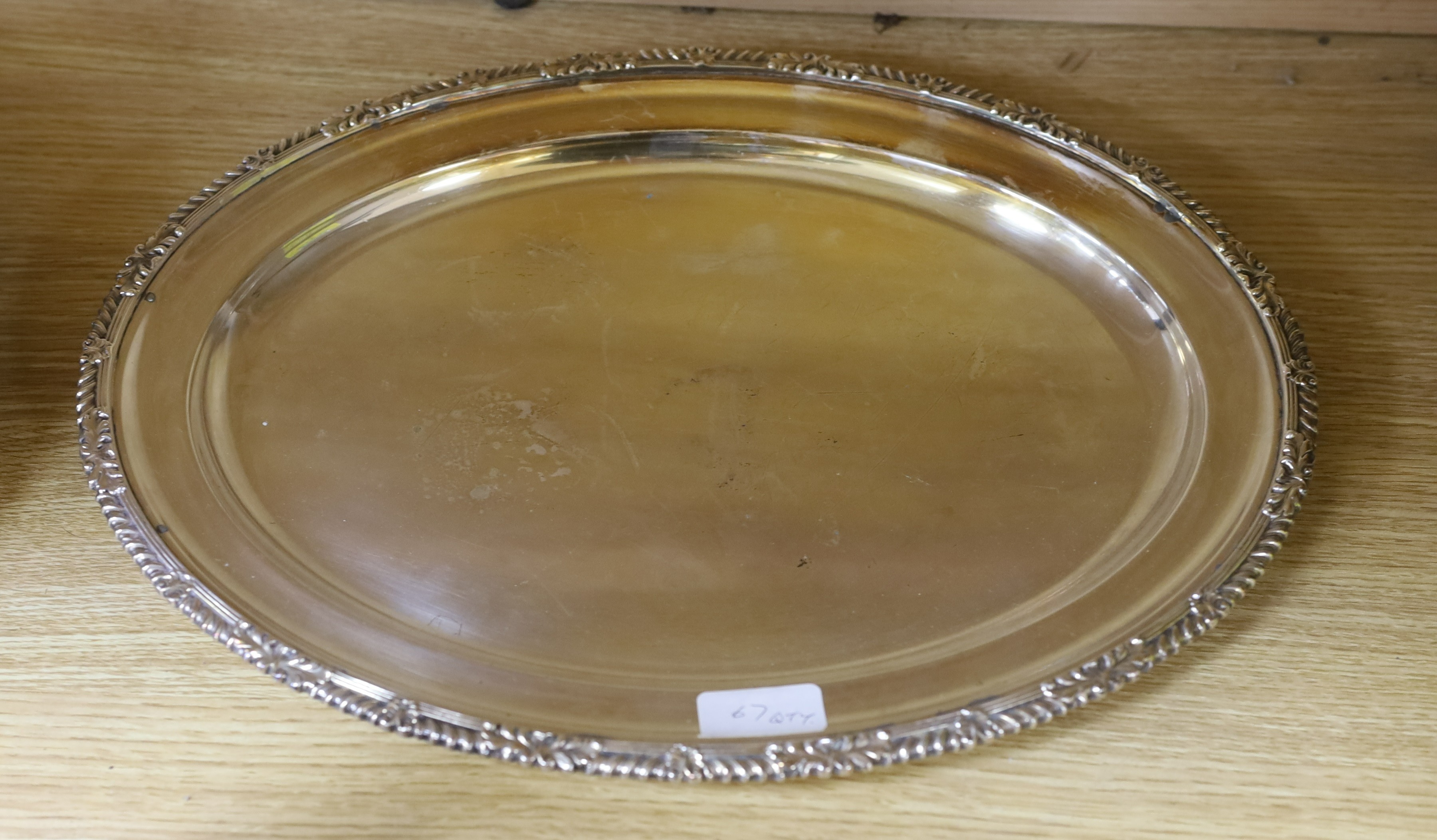 A group of plated wares